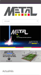 Mobile Screenshot of metal-laser.com